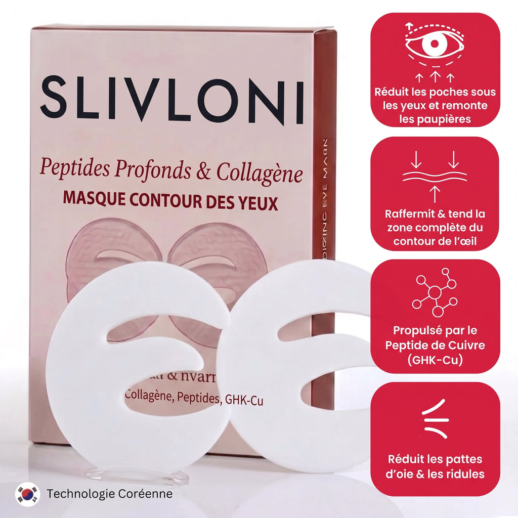 Masque Yeux 3 Zones — Peptides & Collagène