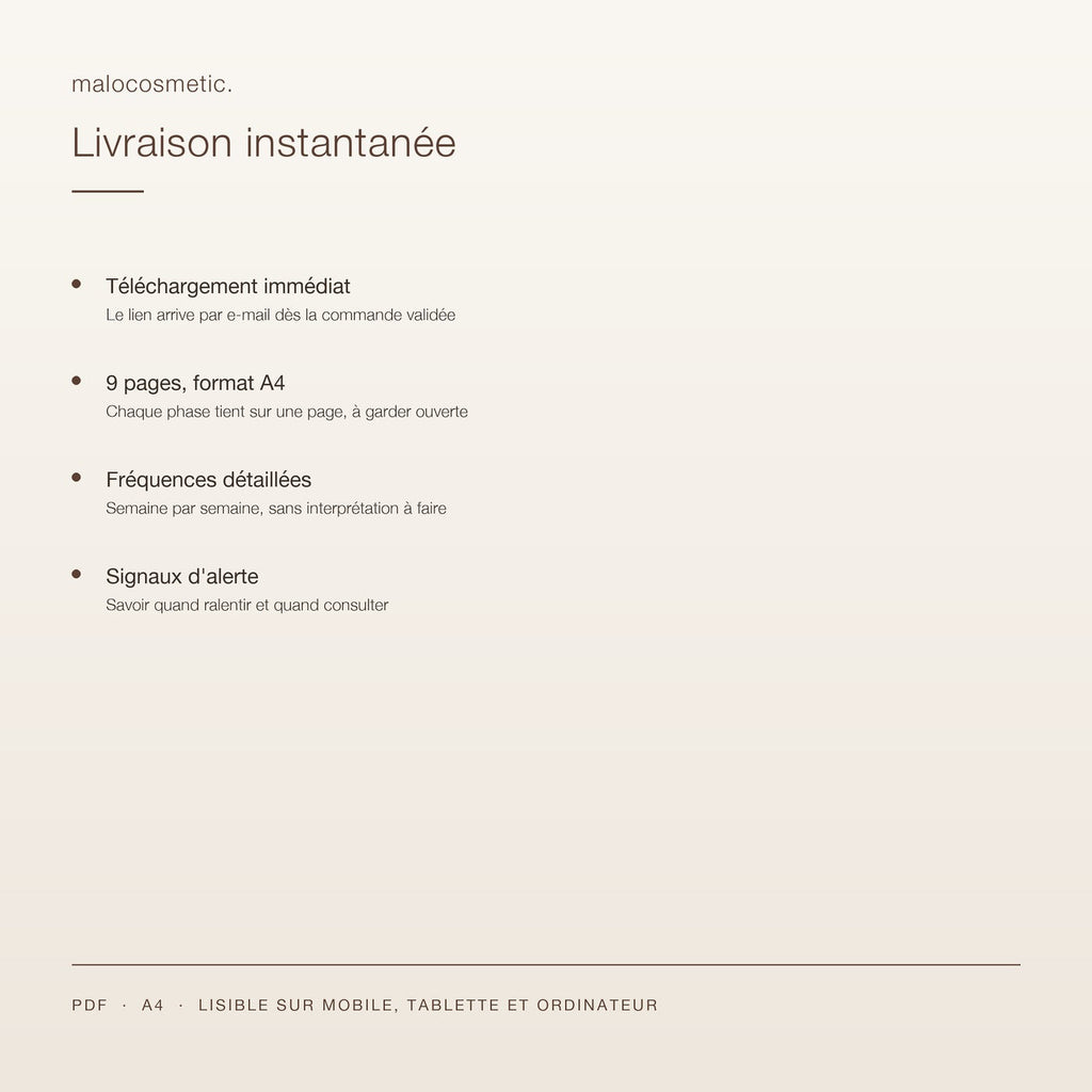 Livraison instantanée par e-mail