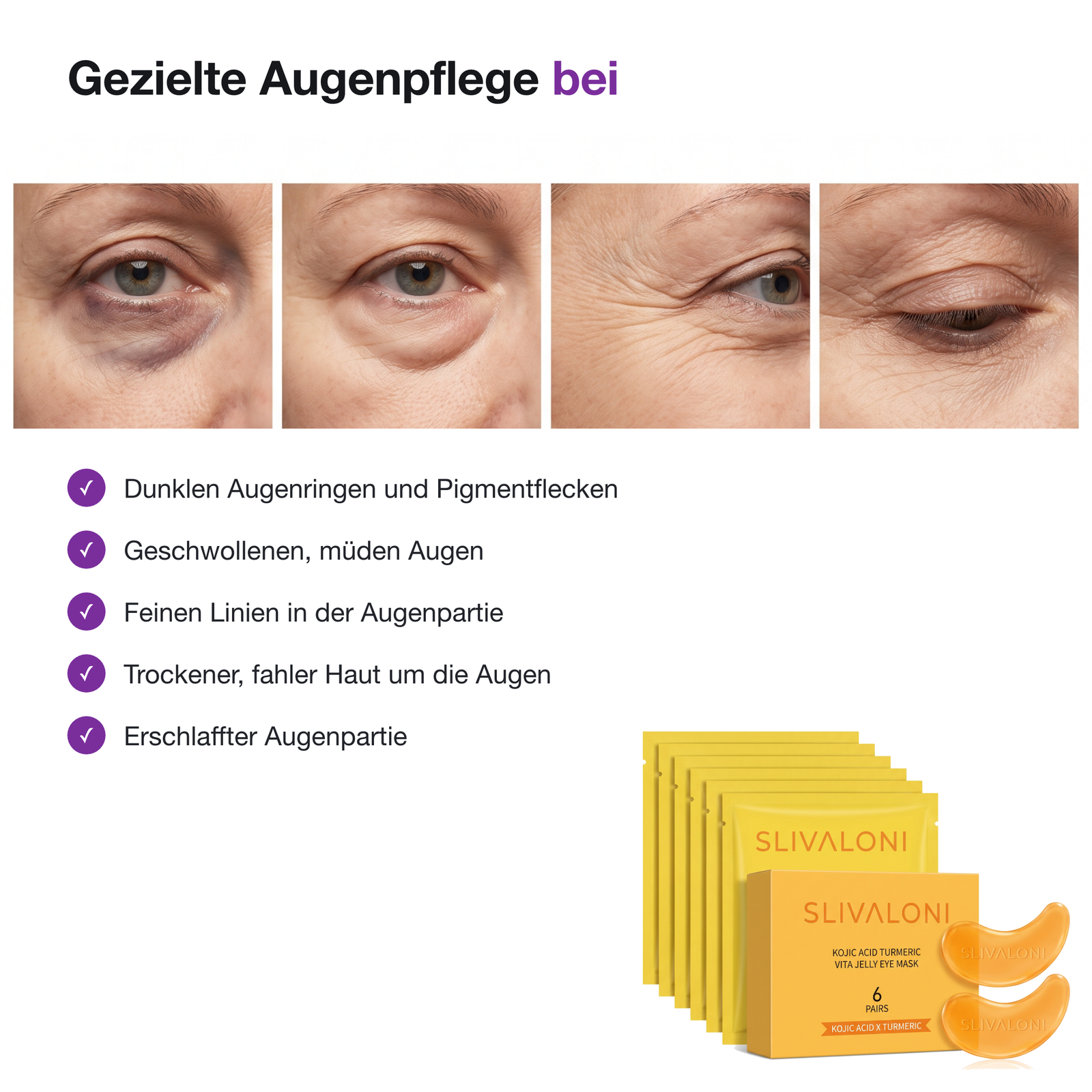 Gezielte Augenpflege bei Augenringen und Schwellungen