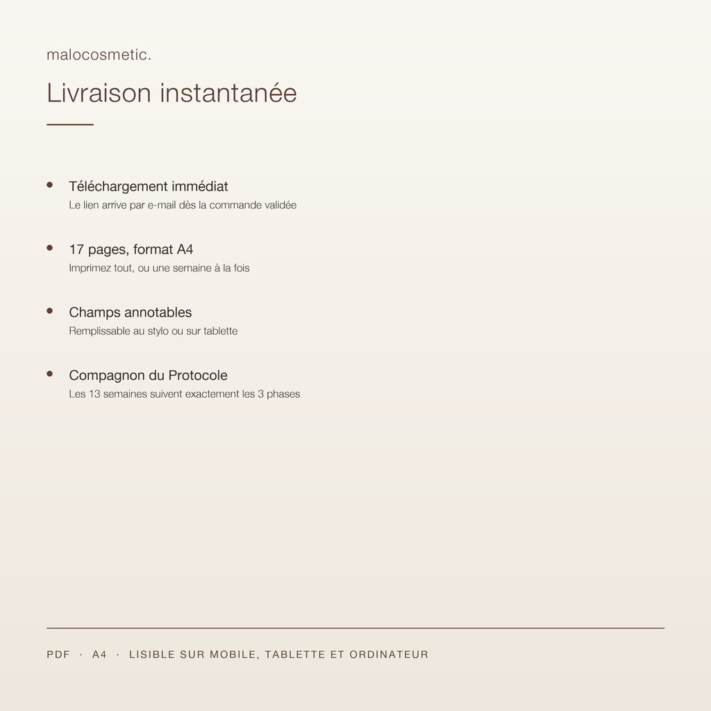 Livraison instantanée par e-mail